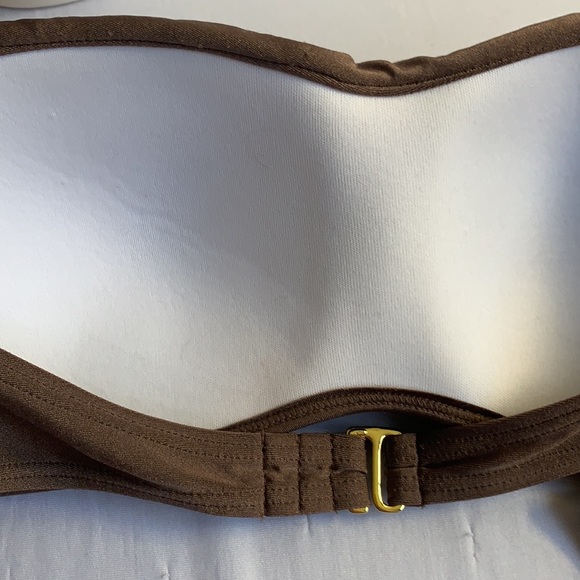 Miss Me To Be Seen Swimwear Top Medium Mocha - Picture 11 of 12